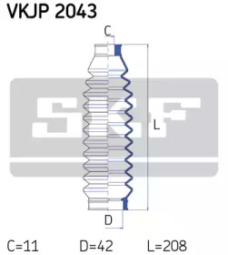 SKF VKJP 2043